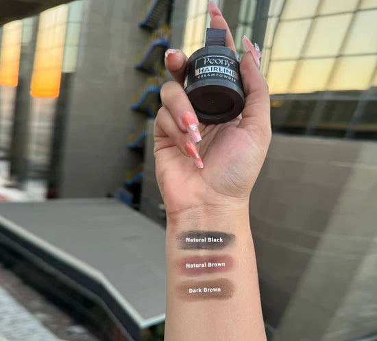 Peony Hairline Creamy Powder + Puff & Blending Brush