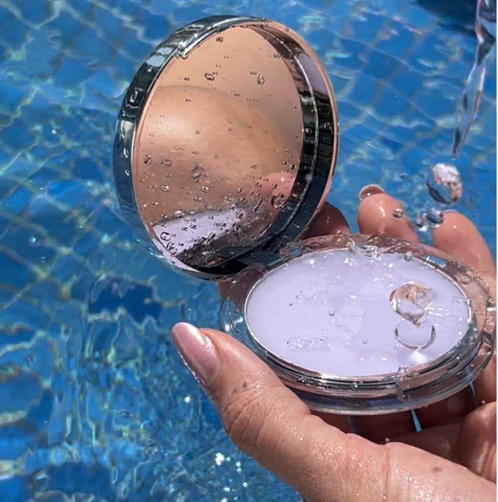 Peony Lavender Matte Gel Compact – Oil-Control Setting Compact